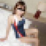 お椀型のおっぱい熟女の競泳水着　中畑さちこ　パコパコママ