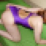 新妻の美乳を包む競泳水着　小林ときこ　パコパコママ