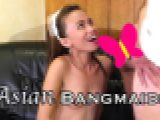 Skinny Asian House Cleaner Bangs Boss For Money Karen Monger In Asia