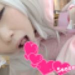 【アヘ顔Wピース！】アニメから出てきちゃった白髪ゆめかわ娘に大量中出し！からの鬼畜ピストン！！　りん（23）　抜きＭＡＸ