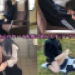 【前編・削除注意】「野外露出」地元のヤバイ先輩に逆えず言いなりになる少女（JK）　JK　突撃！となりのお姉さん