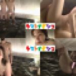 【無×露天風呂】すっぴん濡れ髪で開放的な気分で露天風呂セックス‼　わんぱくちゃん　ヤマトナデシコ